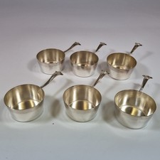 Antikes 6er Set versilberte
