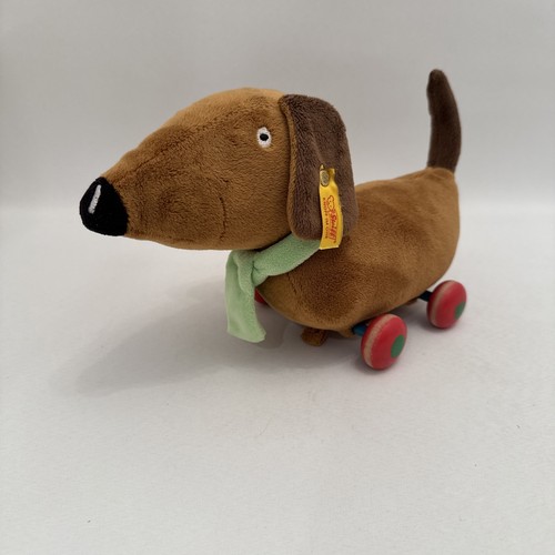 Steiff hund auf - rollen, lauras