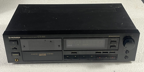Pioneer 333 stereo cassette - ct-333,