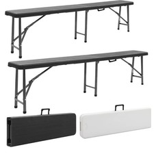 2er Set Bank Klappbar Sitzbank