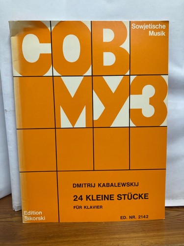 Kleine stücke für klavier - 24,