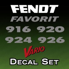 Fendt Favorit 916, 920, 924, 926 Vario Traktor Aufkleber