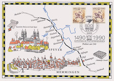 500 Jahre Post Gedenkblatt