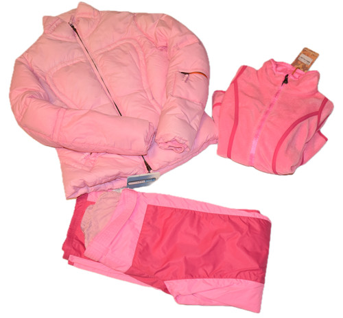 Jet set skianzug daunenjacke - jet,