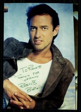 Roscoe Born 1950-2020 Amerikanischer Schauspieler Foto Original Signier+ G 48728