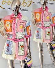 Damen Zweiteiler Outfit Shorts