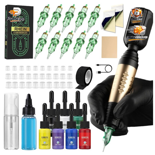 Tattoo maschine set 1500mah - tattoo,