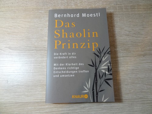 Bernhard moestl das shaolin - moestl:,