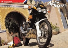 Honda Afrika Twin 750 Prospekt Brochure -  11  -  1995  -  6 Seiten