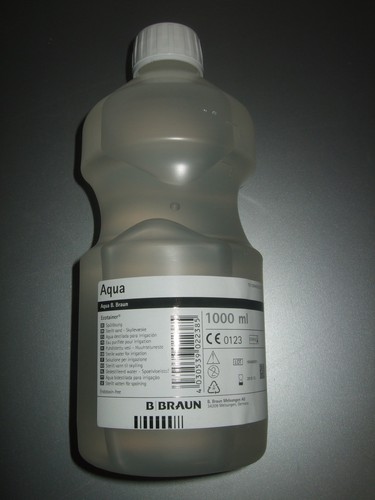Sterilwasser spüllösung - sterilwasser,