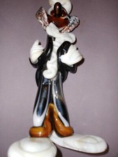 Harlekin Clown Glas 50er /