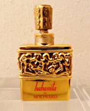 LIMITED EDITION PARFUM HABANITA DE MOLINARD NR. 1011 24 KARAT GOLD ÜBERZOGEN -