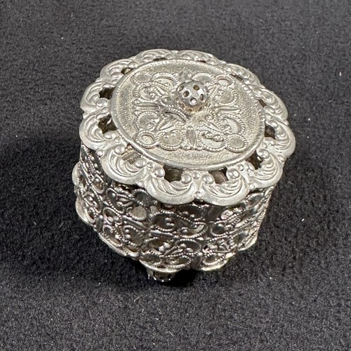 Schmuckdose silber filigran - schmuckdose,