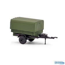 Busch NVA HL 10.00 Anhänger Pritschenwagen 53613