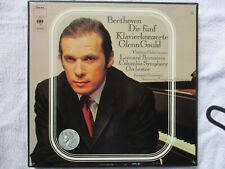 Beethoven Die fünf Klavierkonzerte Glenn Gould, Bernstein, Columbia Symphony Orc