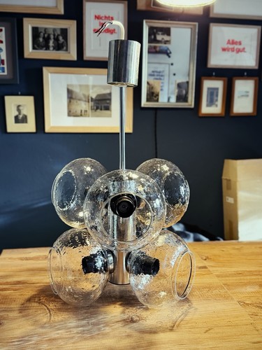 Seltener space age leuchter - space,