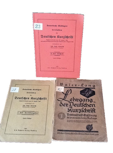 Hefte lehrgang der deutschen - hefte,