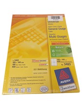 AVERY Zweckform Universal Etiketten No. 3483 105x148mm 400 Stück Weiß