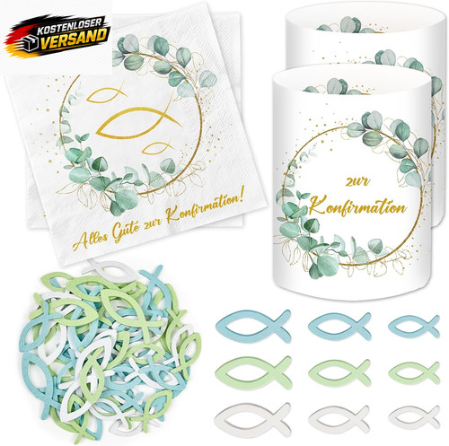 Konfirmationsdeko set - konfirmationsdeko,