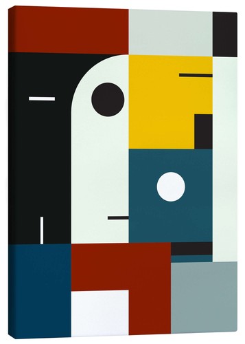 Leinwandbild bauhaus zeit - leinwandbild,