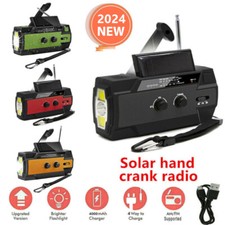 Solar Radio Handkurbel AM/FM