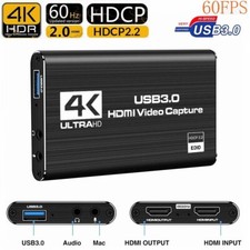 4K 1080P 60FPS HDMI to USB 3.0