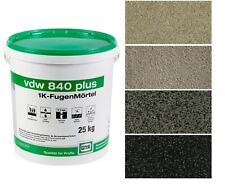 vdw 840 plus GftK Fugenmörtel 1K Pflasterfugenmörtel wasserdurchlässig 25 kg