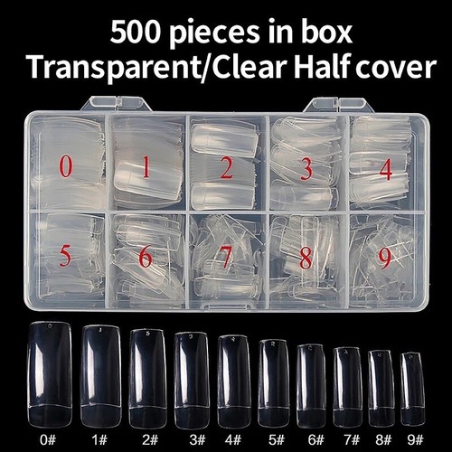 500 half cover tips - cover, klar