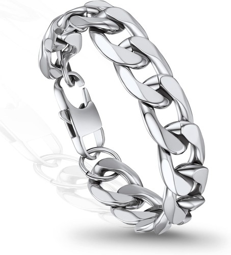 Armband edelstahl panzerkette - edelstahl,