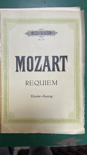 Mozart requiem klavier - requiem,