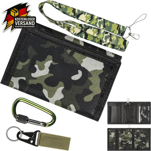 Slim camouflage geldbörse - slim,