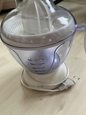 Clatronic ZP 3066 Elektrische Zitronenpresse Entsafter Weiß 1,2 Liter 40 W