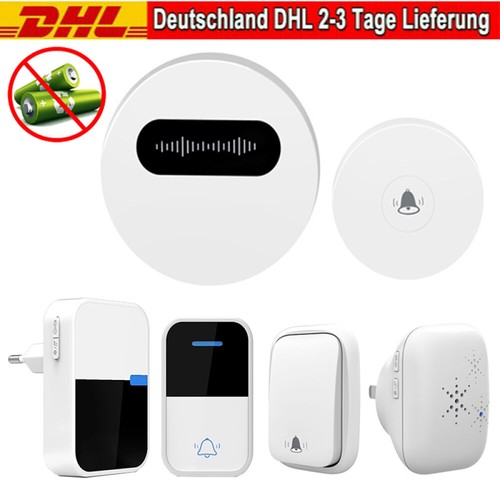 Batterielose funkklingel - batterielose,