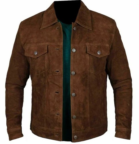 Herren western wildleder - wildleder, leder
