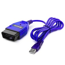 KFZ Auto OBD 2  II 16pol USB Interface Kabel Service Stecker Adapter
