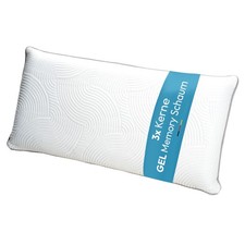 Orthopädisches Memory GEL Schaumstoff-Kopfkissen 40x80cm Kissen Höhenverstellbar