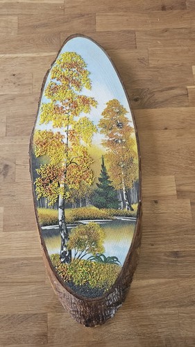 Bild auf holzplatte aus - bild,