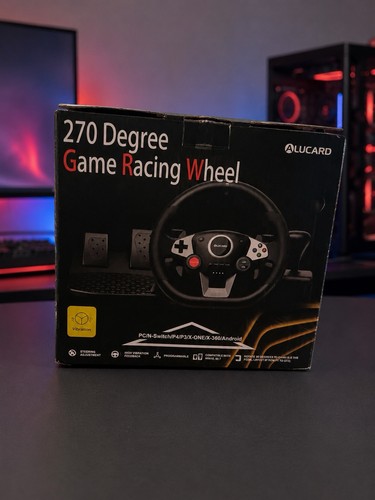 Gaming lenkrad mit pedalen - mit,