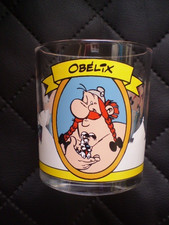 Asterix Nutella verschiedene Sammel Gläser Sammlerglas Trinkglas Vintage 2001