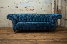 Sofa luxus textil chesterfield - luxus,