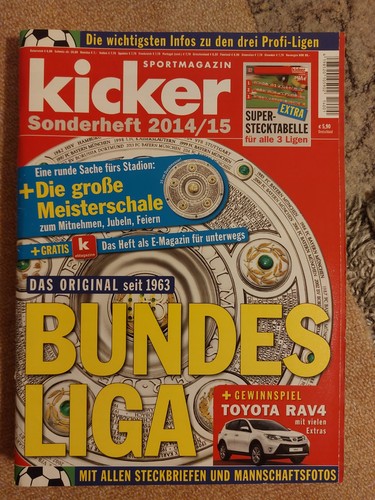 Kicker sonderheft bundesliga - kicker,