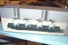 Kerzenhalter mit 4 Teelichthalter, OVP, 11 x 43 x x 11 cm ,