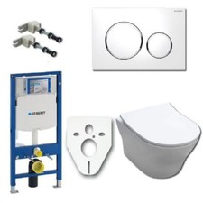 Komplettset Geberit Duofix UP320 TOTO-MH-WC u. WC-Sitz VC10162 / TC514G Sigma 20