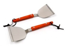 2x Pfannenwender Edelstahl