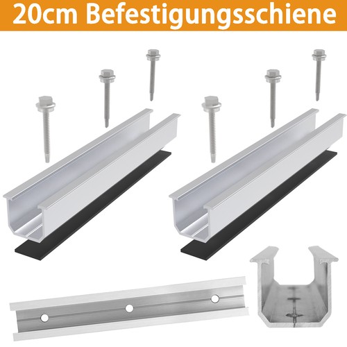 20cm solarpanel schiene - 20cm,