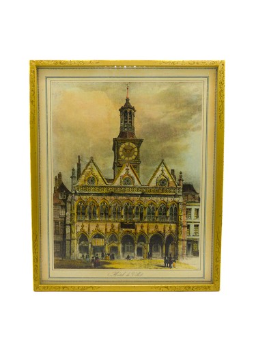 Derby bilderuhr mit papiere - derby,