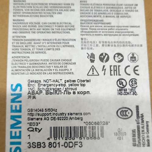 Siemens not halt - siemens, not-halt