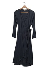 ARMEDANGELS Wickelkleid Damen Kleid Gr. DE 34 schwarz Casual-Look