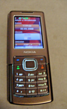 Nokia 6500c (Typ RM-265 ) Bronze/Braun Vintage Steel Handy sehr gut /Sammlung