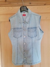 Jeans Weste ärmellos